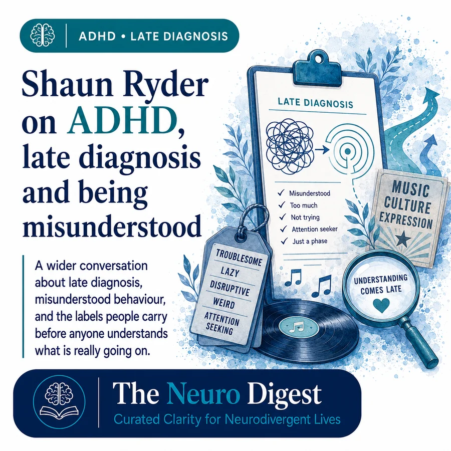 Shaun Ryder on ADHD