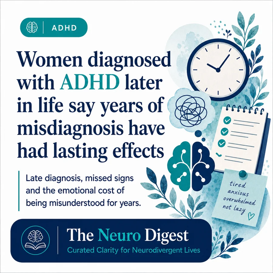 Women Diagnosed with ADHD Later in Life